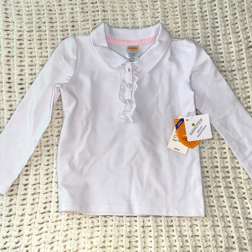 Girl Gymboree uniform long sleeve